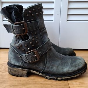 Cowboy Vintage Ankle Boots Size 7